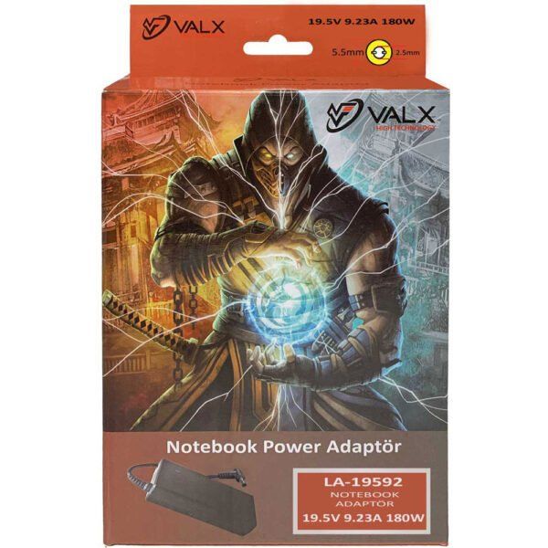 Valx LA-19592 19.5V 9,23A 180W 5.5×2.5 Asus / MSI Laptop Adaptör