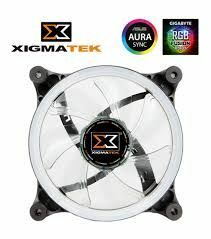 Xigmatek SC120 EN9719 RGB 3pin Kasa Fanı, 120x120x25mm
