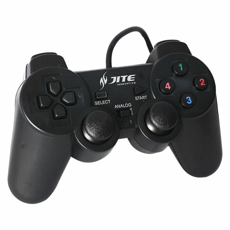 Powermaster HL-4274 USB Gamepad Joystick Çift Titreşimli Analog Oyun Kolu