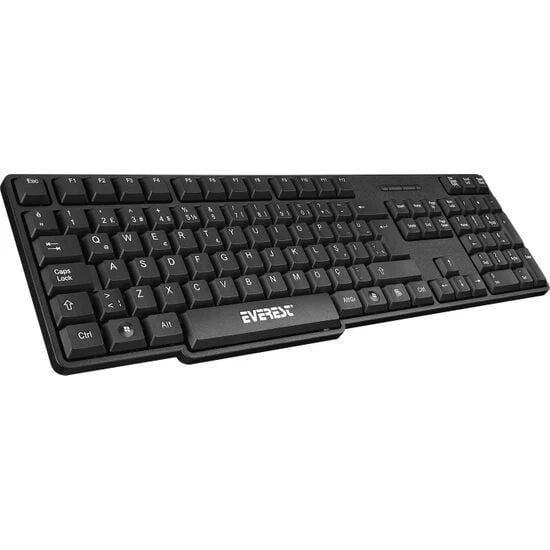 Everest KM-6852 Kablosuz Combo Q Standart Klavye + Mouse Set Kablosuz Set