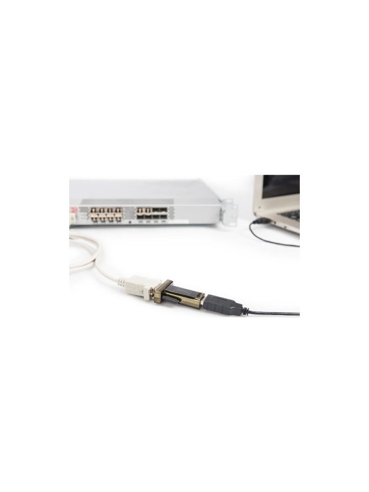 Digitus USB 2.0 RS232 (Seri) Çevirici, USB A erkek - DB9 erkek, USB
