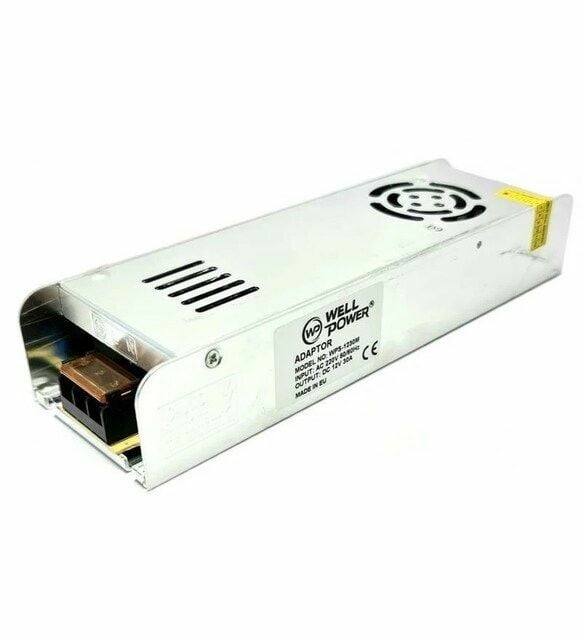 WELLPOWER WPS-1230 M 12 VOLT 30 AMPER SLİM ADAPTÖR METAL KASA 12V