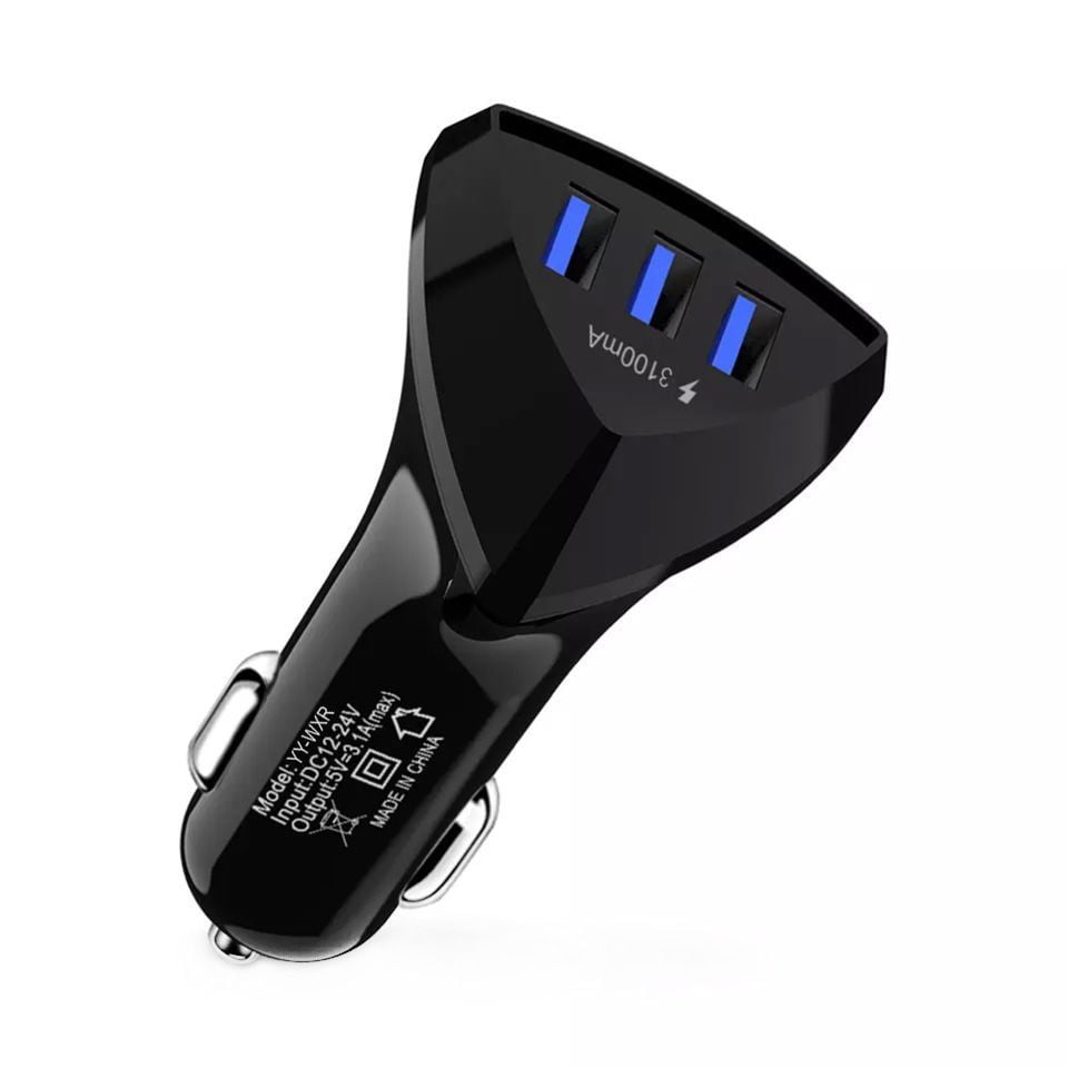 4.2 Amper 3xUsb Çakmaklık Hızlı Araç Şarj